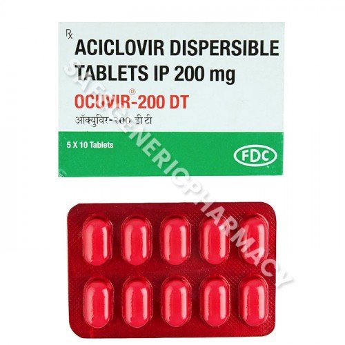 Acivir 200mg DT Tablet
