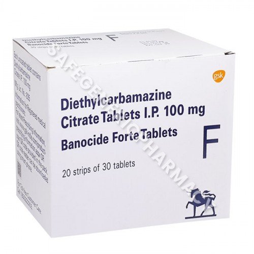 Hetrazan 100mg Tablet