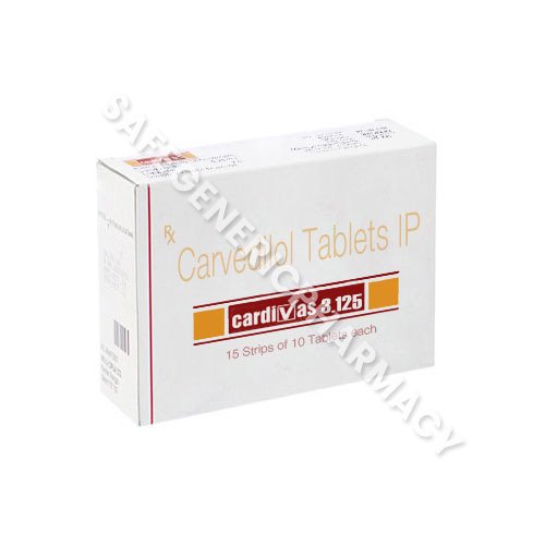 Cardivas 25mg Tablet