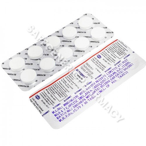 Glycomet 500mg SR Tablet