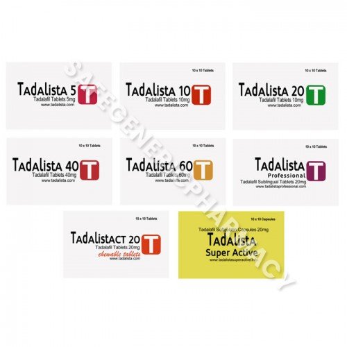Tadalafil Black 80mg Tablet