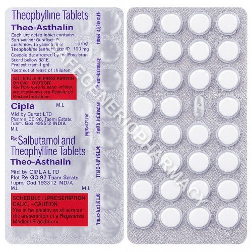 Asthalin 4mg Tablets