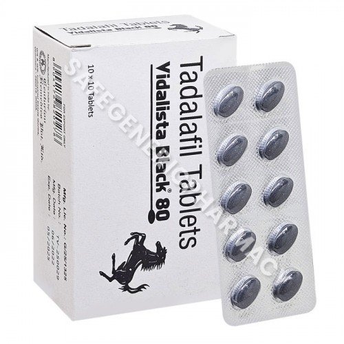 Tadarise Black 80mg Tablet