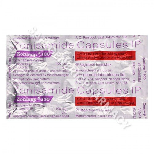 Zonegran 100mg Tablet